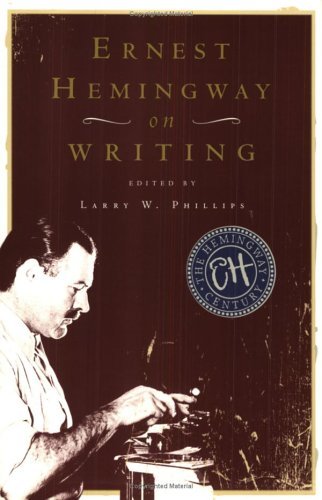 The book called On Writing by Ernest Hemingway